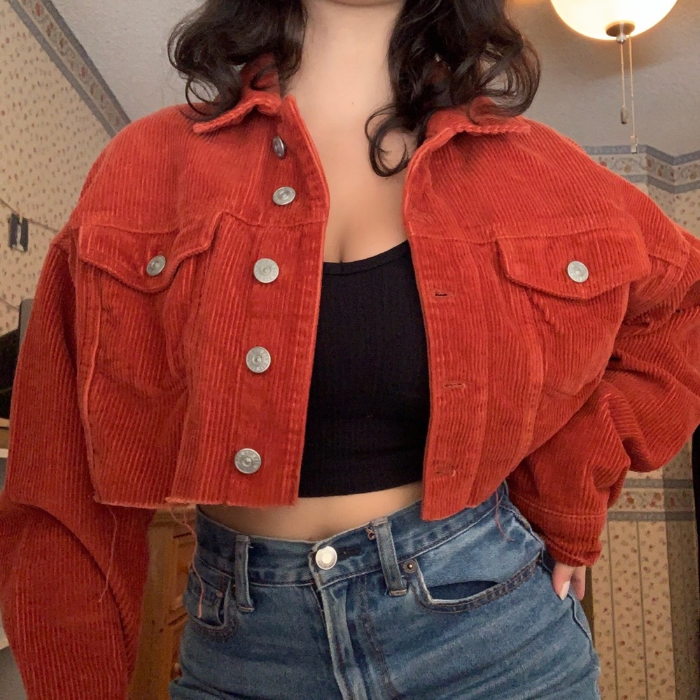BDG Cropped Corduroy Jacket